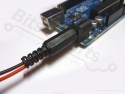 Power plug Jack plug Male DC 2,1x5,5mm